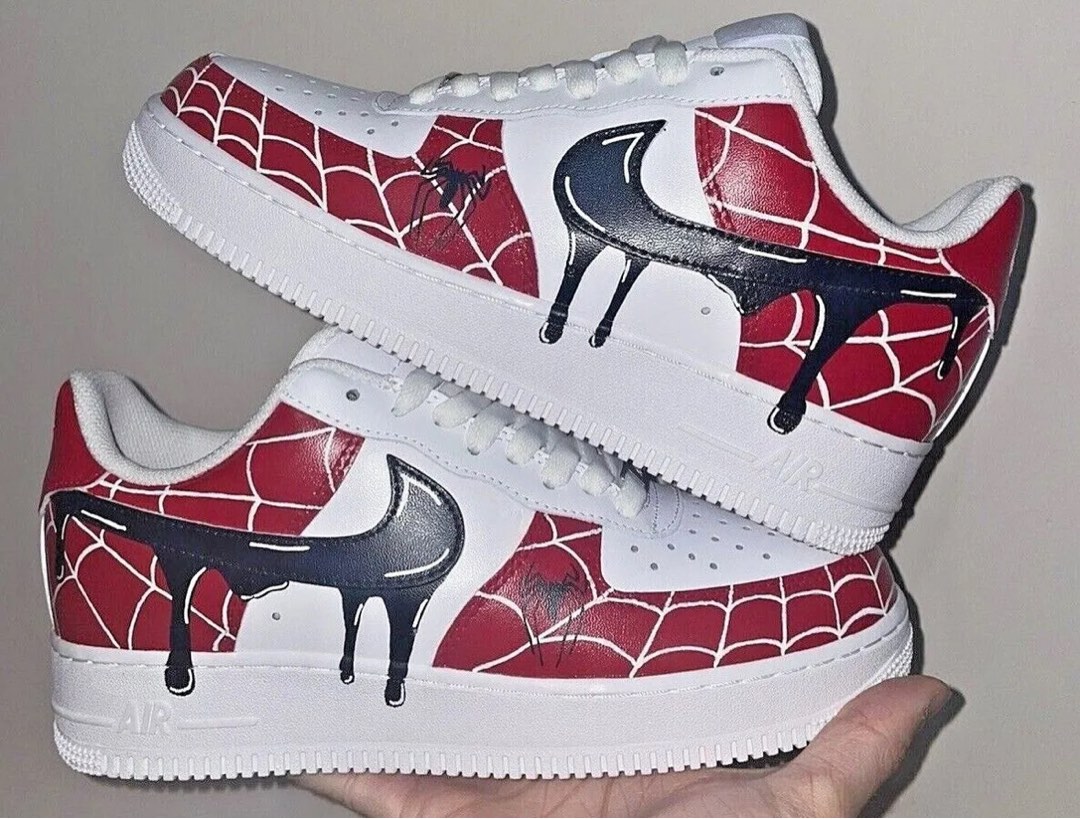 Nike af1 top spiderman
