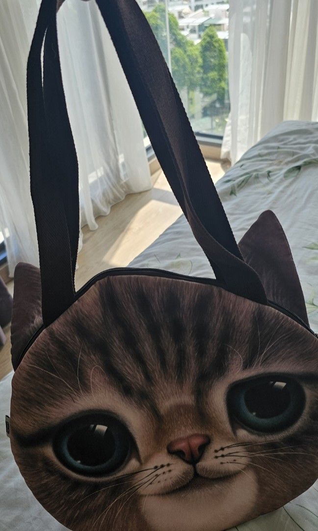 Cat face bag outlet
