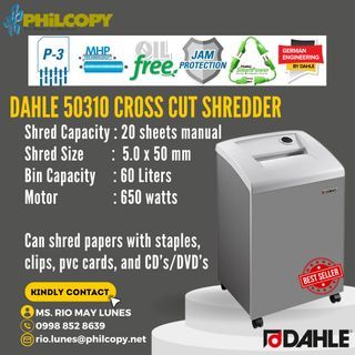 Dahle Shredder Cross cut