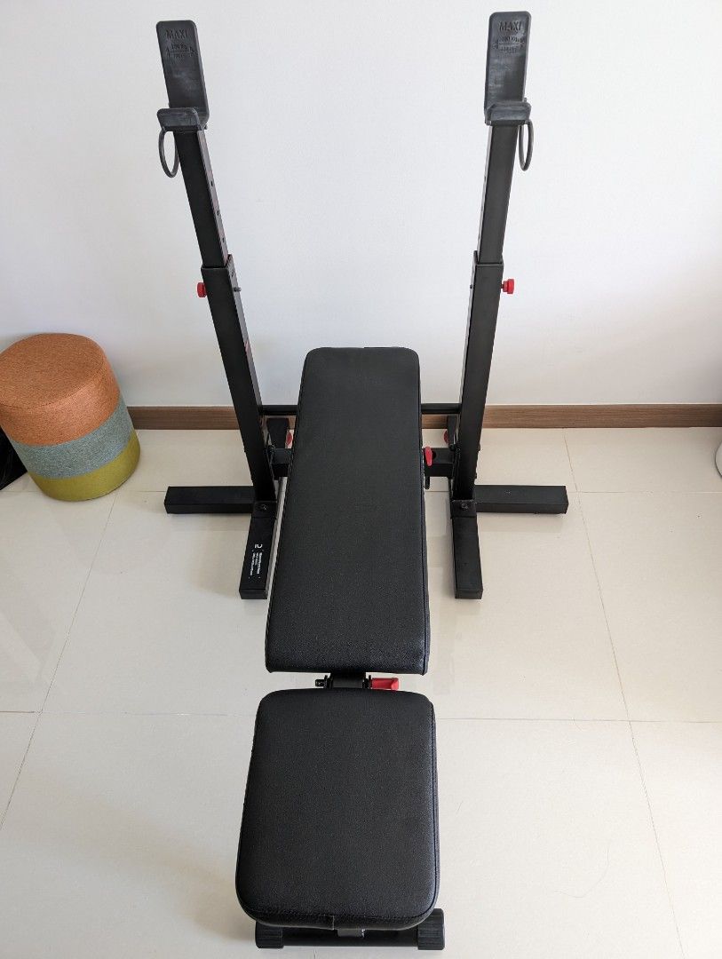 Decathlon bench press rack clearance