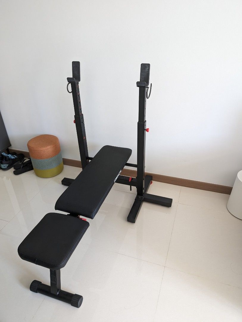 Bench press machine decathlon sales