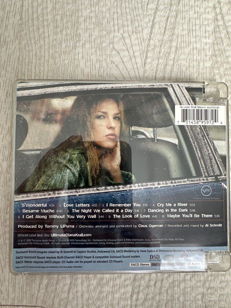 Diana Krall the look of love SACD, Hobbies & Toys, Music & Media, CDs
