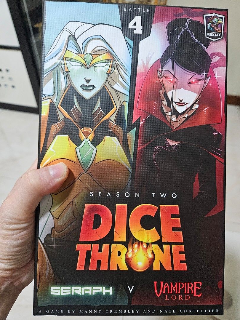 Dice throne seraph vs vampire lord, Hobbies & Toys, Toys & Games on