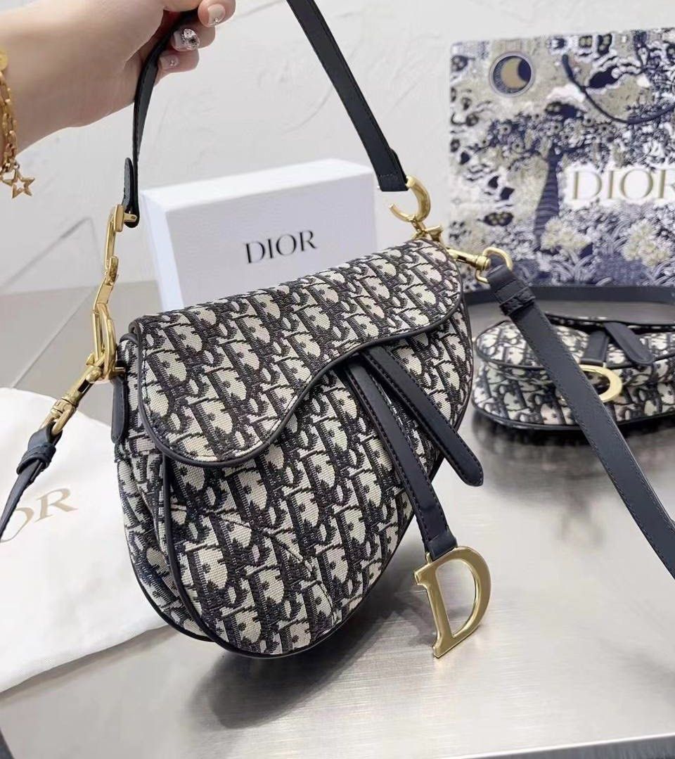 2024 SALE Dior Mini Saddle Bag