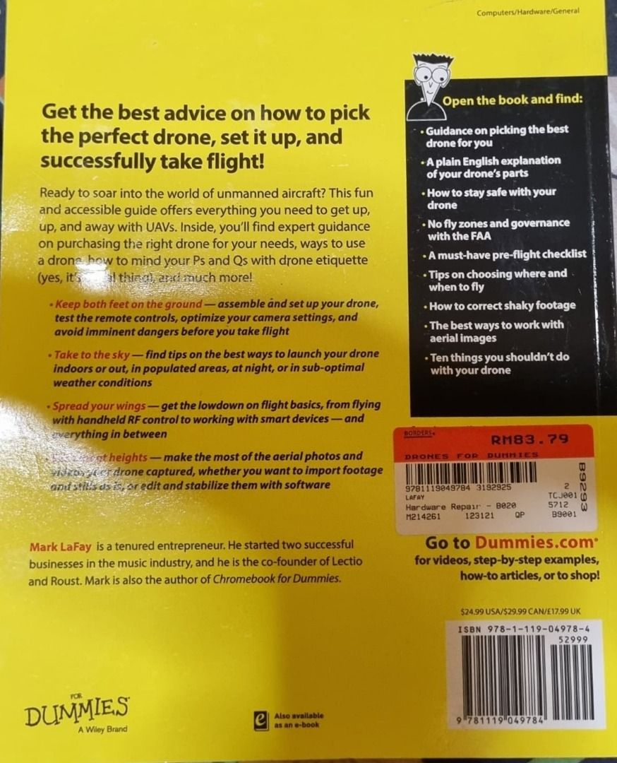 Drones shop for dummies