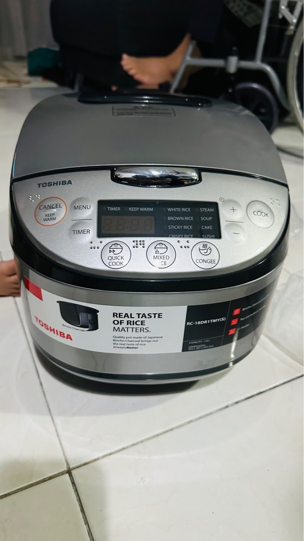 Electric rice cooker japan bincho charcoal pot, TV & Home Appliances, Kitchen Appliances