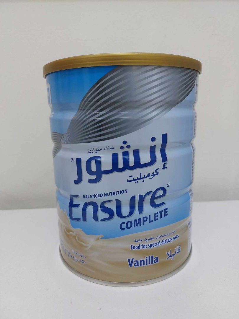 Ensure Complete Vanilla Powder 850g Expiration May 2025, Food