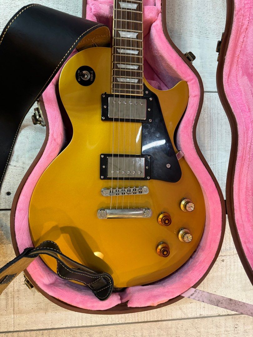 Epiphone Les Paul Joe Bonamassa Signature Goldtop, 興趣及遊戲, 音樂、樂器 & 配件, 樂器 Carousell