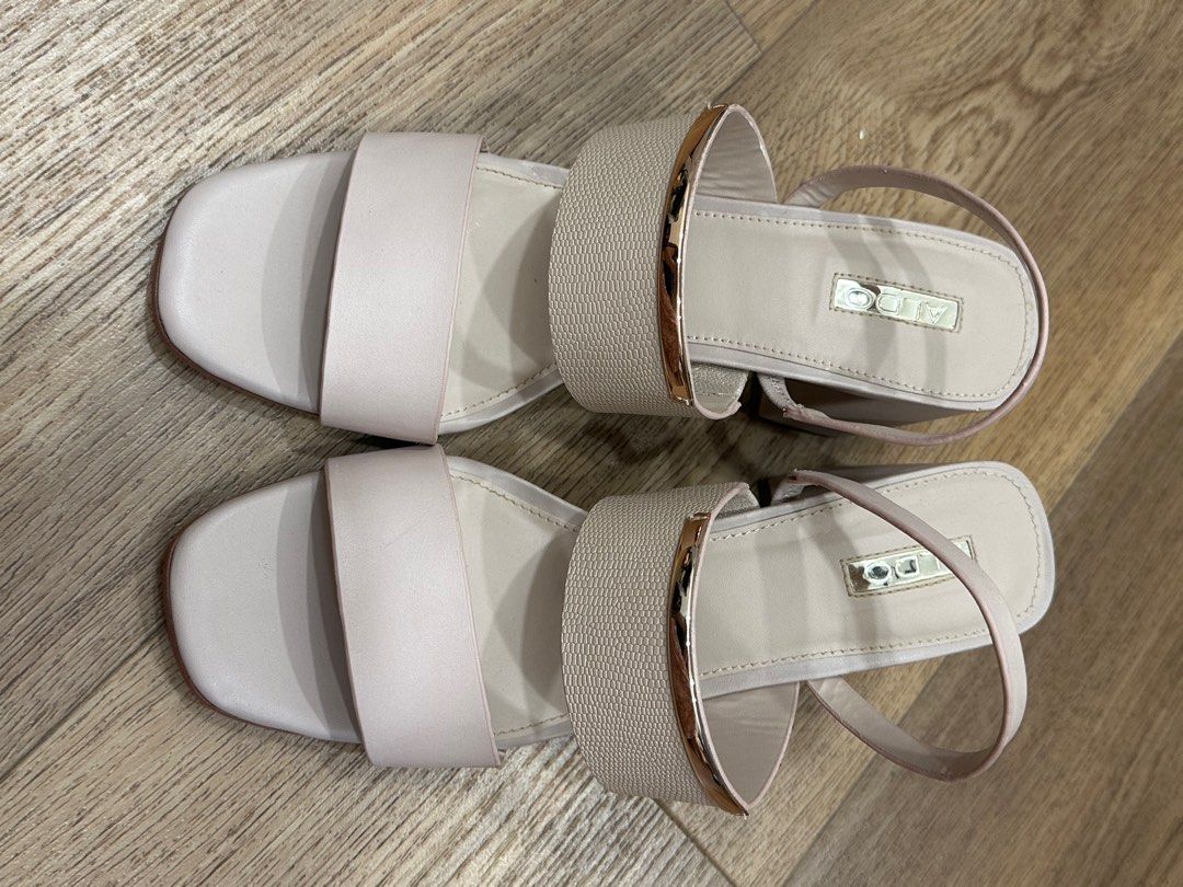 Aldo white high heels hotsell
