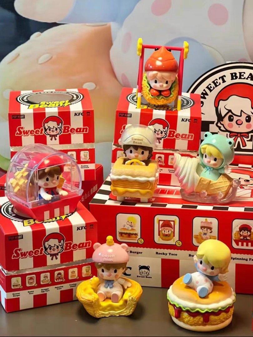 EXCLUSIVE! POPMART] POPMART CHINA EXCLUSIVE SWEETBEAN X KFC FRIED