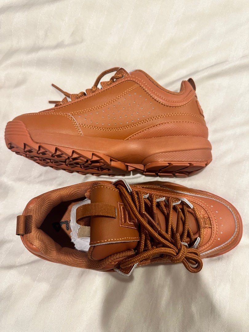 Fila Disruptors Leather Brown
