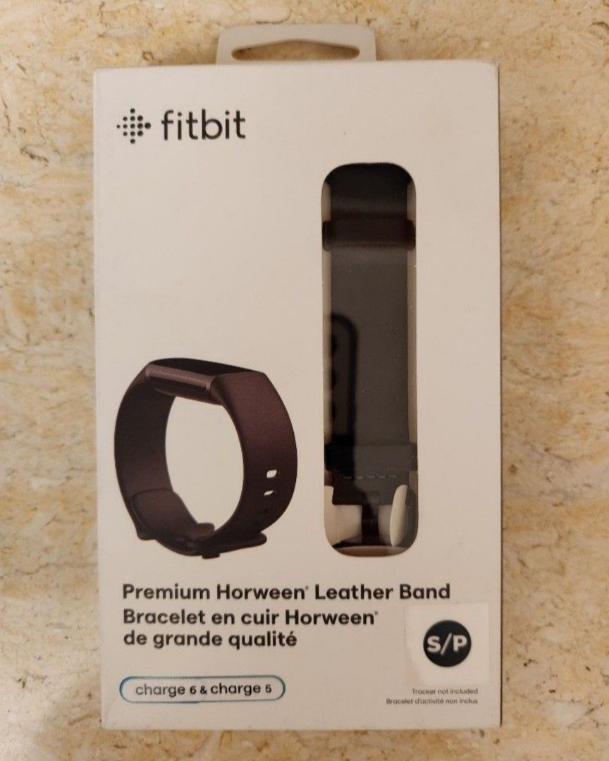 Sense & versa 3 premium sale horween leather fitness tracker band