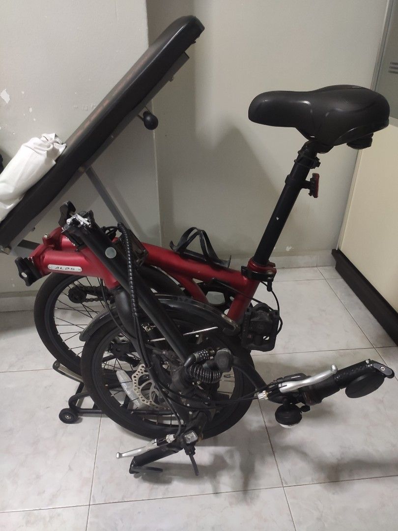 Folding bike 2025 indoor
