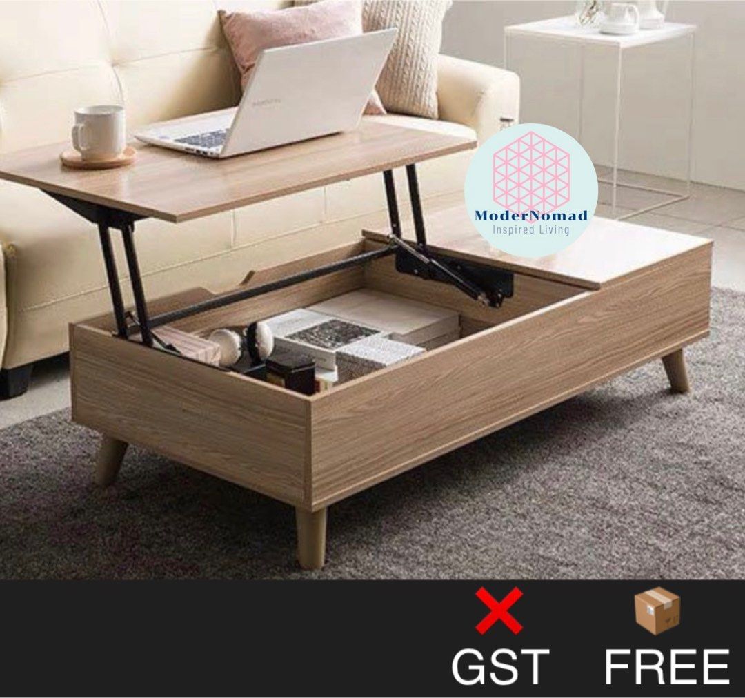 Convertible center table deals to dining table