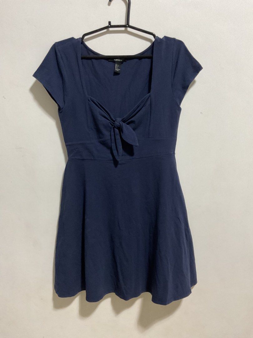 Forever 21 Navy Blue Dress, Women's Fashion, Dresses & Sets, Dresses on  Carousell