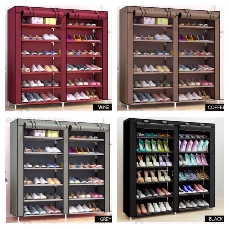 FREE DELIVERY 12Tier Double Side Shoe Rack