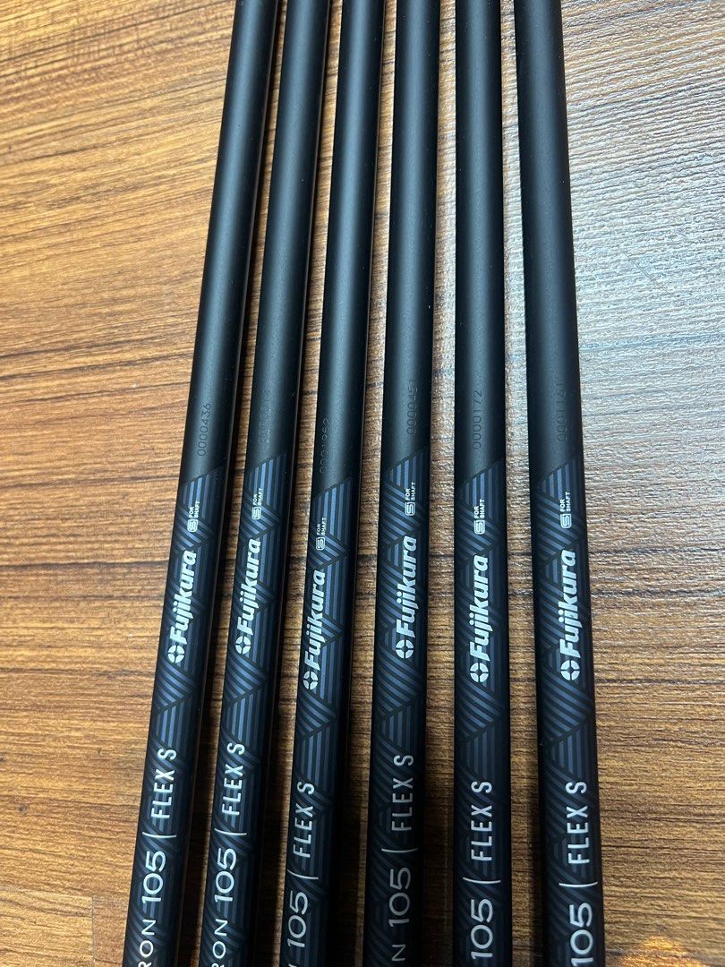 Fujikura Travil 105 R (5-P) (6Pc) Graphite Iron Shafts +