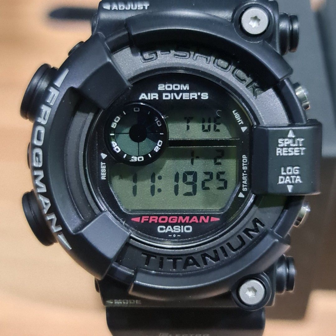 Jam g shock frogman online