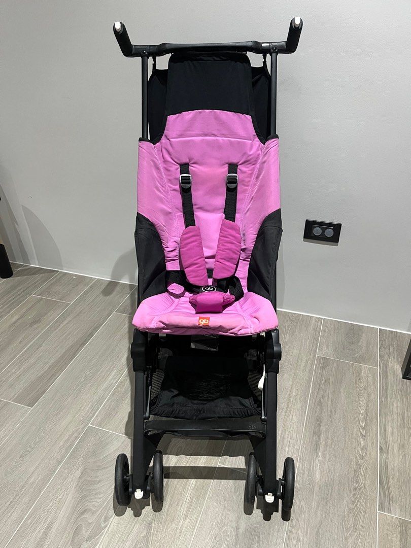 Gb pockit stroller hotsell pink