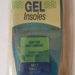 GEL INSOLES shoe cushion comfort soft insoles you can cut to desired size