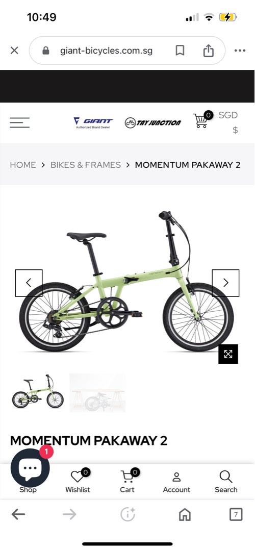 Giant bike foldable 2025