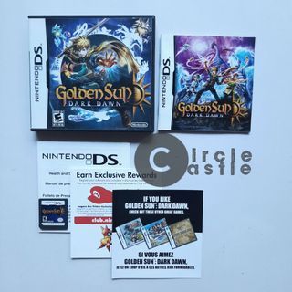 Golden Sun Dark Dawn for Nintendo DS Nintendo 2DS Nintendo 3DS