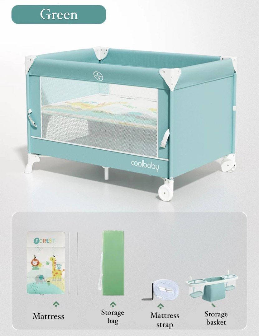 Travel cot mattress storage bag sale