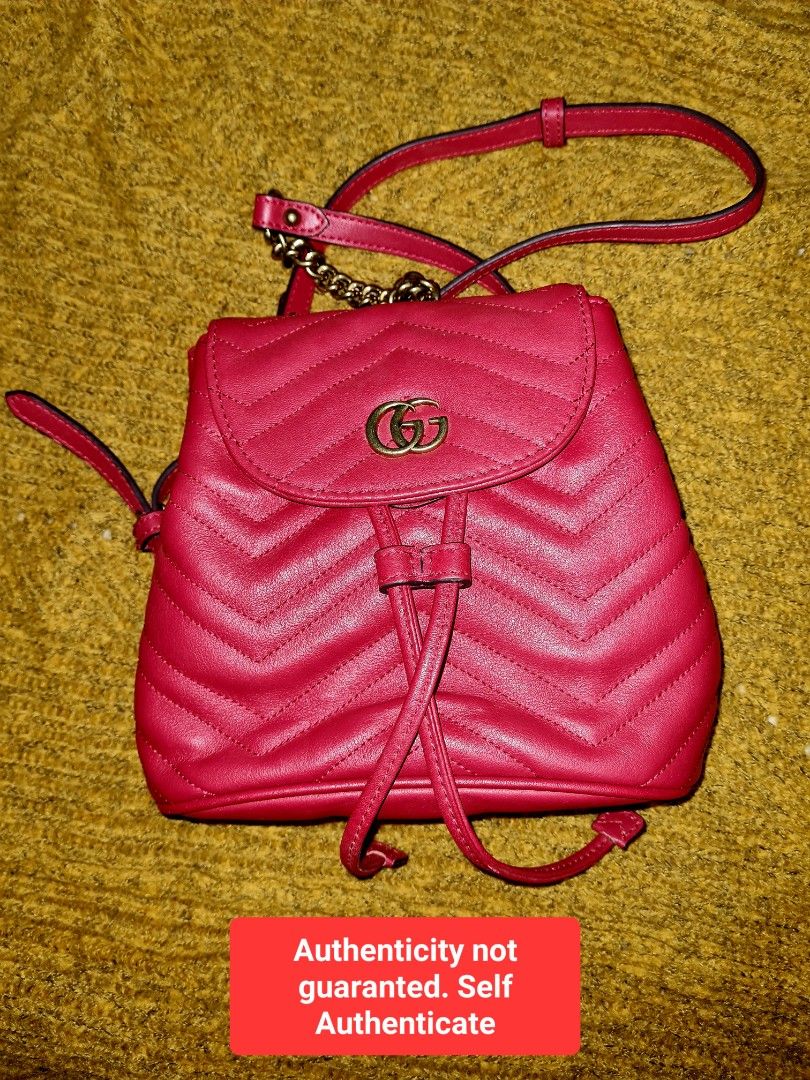 Gucci Mini backpack Luxury Bags Wallets on Carousell
