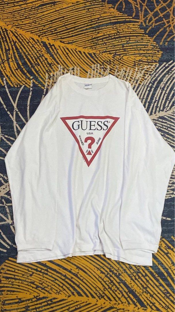 Guess vintage long sleeve deals