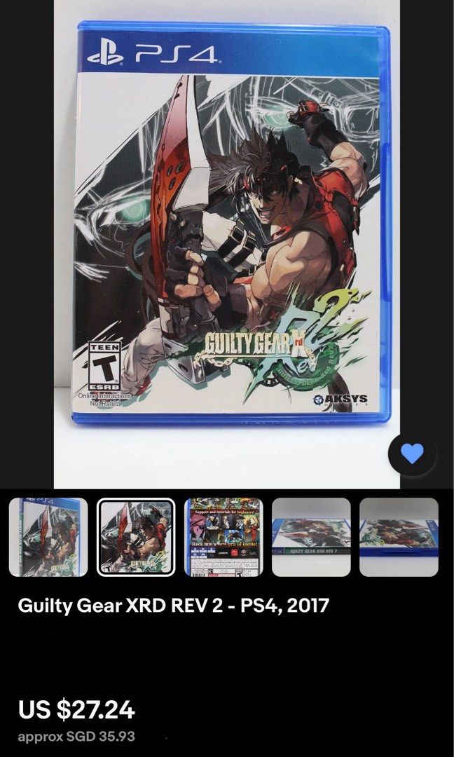 Guilty gear cheap xrd ps4