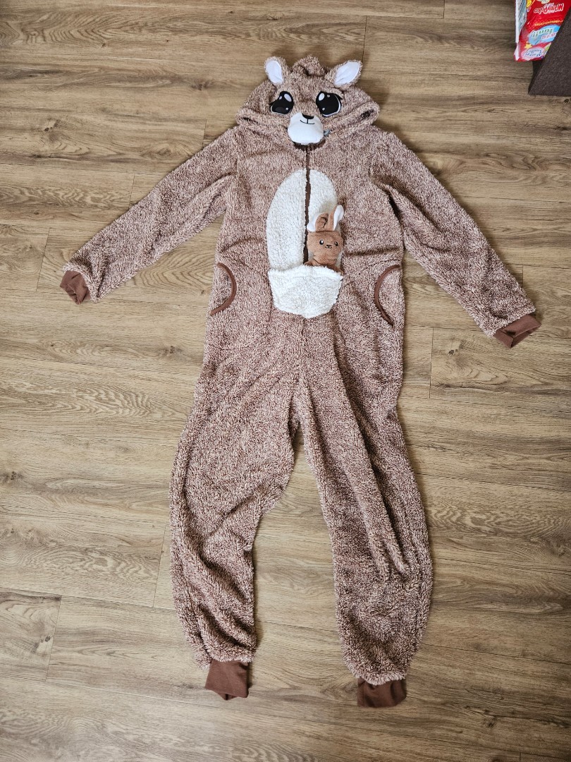 Halloween costume - furry kangaroo onesie, Everything Else on Carousell