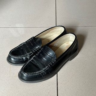 HARUTA Black Loafers (Design 304)