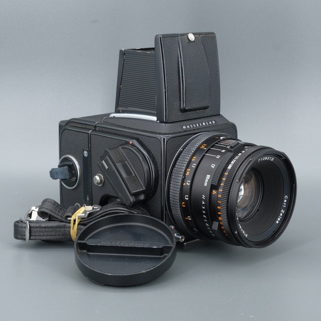 Hasselblad 500CM CF80/2.8 A12 Film Back V2 Black Set 菲林相機(500c 