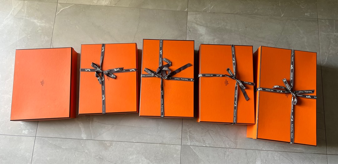 Hermes Boxes Brand New - Assorted sizes, Luxury, Accessories on Carousell