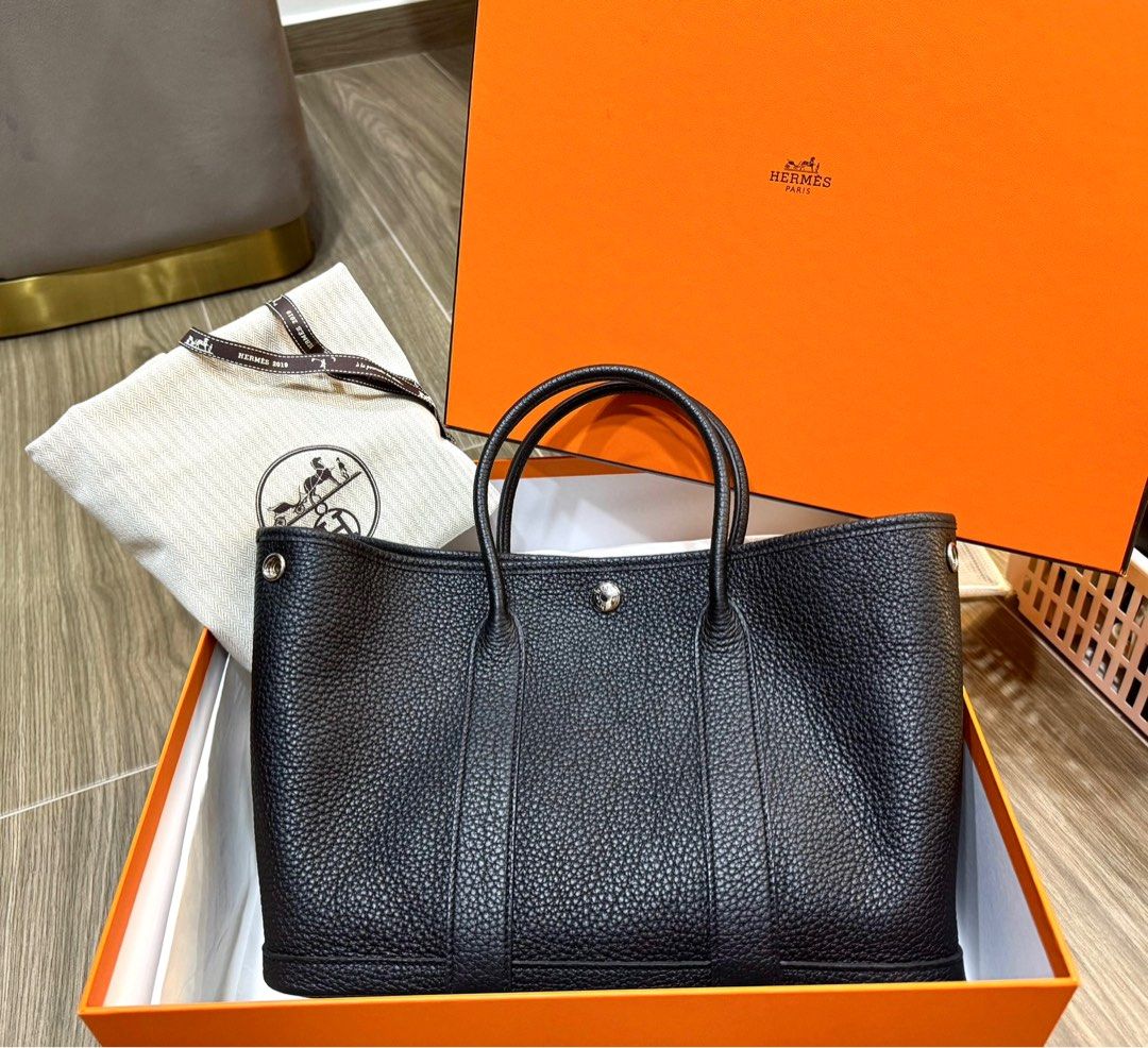 Hermes garden party black top