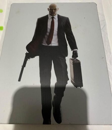 Hitman Steelbook (white) NO GAME (Category: Cases & Covers) located in Makati City. Submitted by madmonarch (Listing ID 1275927838, Image 2). Description: No game 7/10 has small rusts Lalamove or Grab c/o buyer Location: Makati Gcash or BPI.
