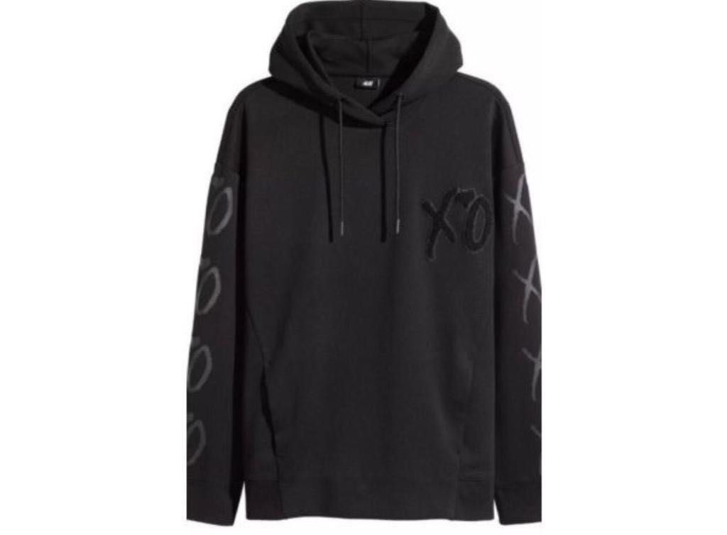 The weeknd shop x h m hoodie