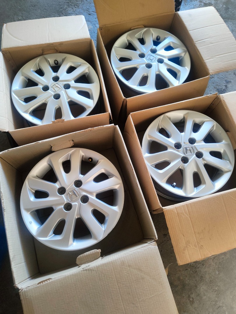 HONDA STOCK MAGS 15s, Car Parts & Accessories, Mags and Tires on Carousell