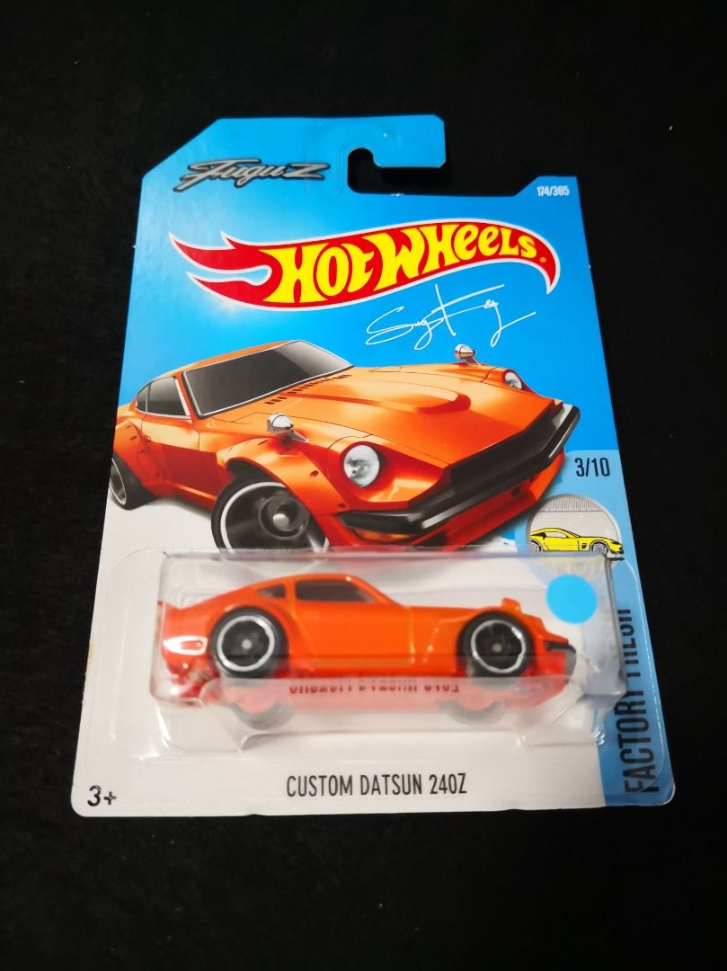 Hot Wheels Custom Datsun 240Z Fugu Z Greddy Orange Hobbies Toys