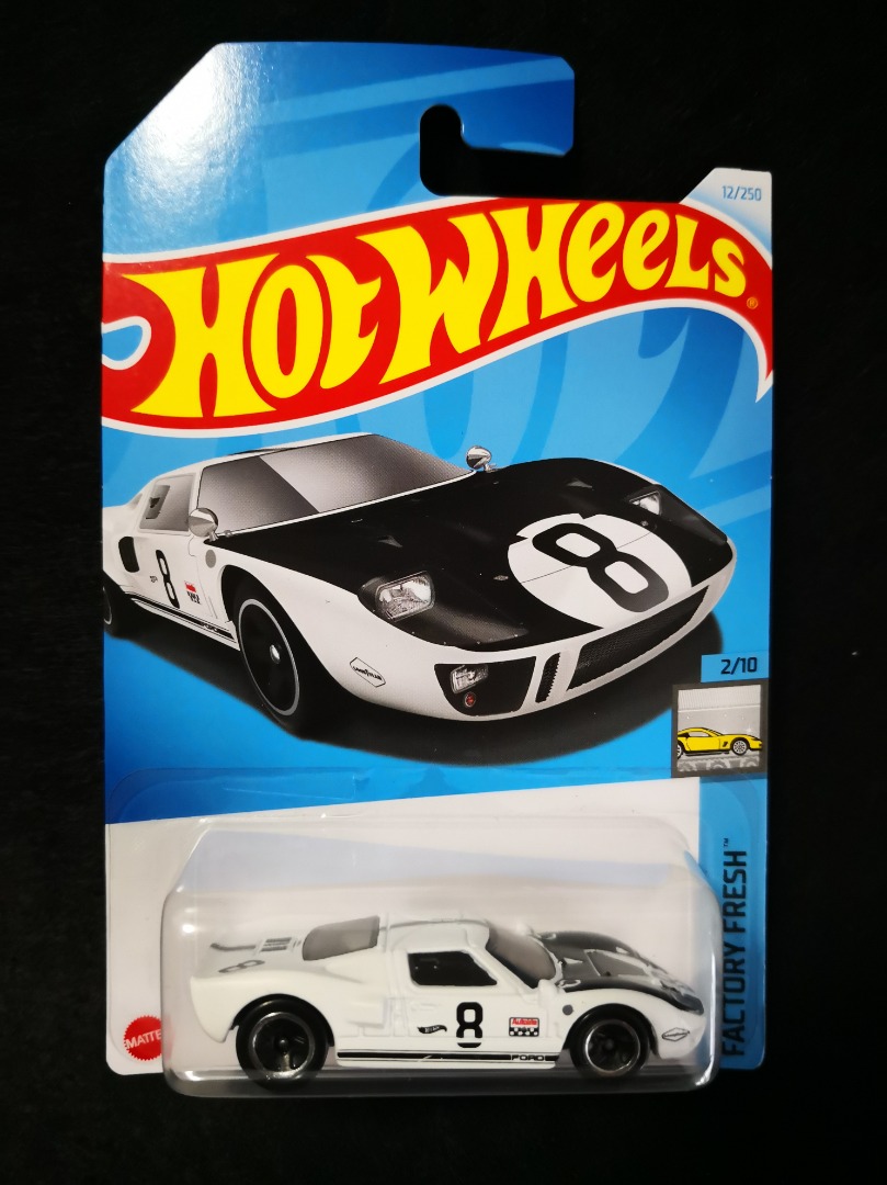 Hot Wheels Ford GT40 White 2024 Hobbies Toys Toys Games on