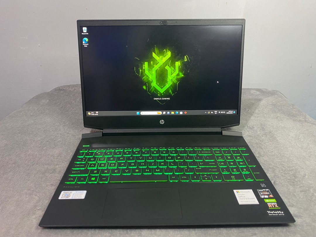 HP Pavilion Gaming Laptop 15-ec2xxx, Computers & Tech, Laptops ...