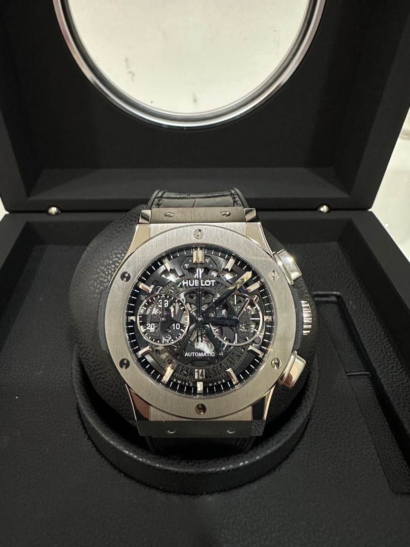 HUBLOT 525.NX.0170.LR AEROFUSION TITANIUM SKELETON DIAL Luxury