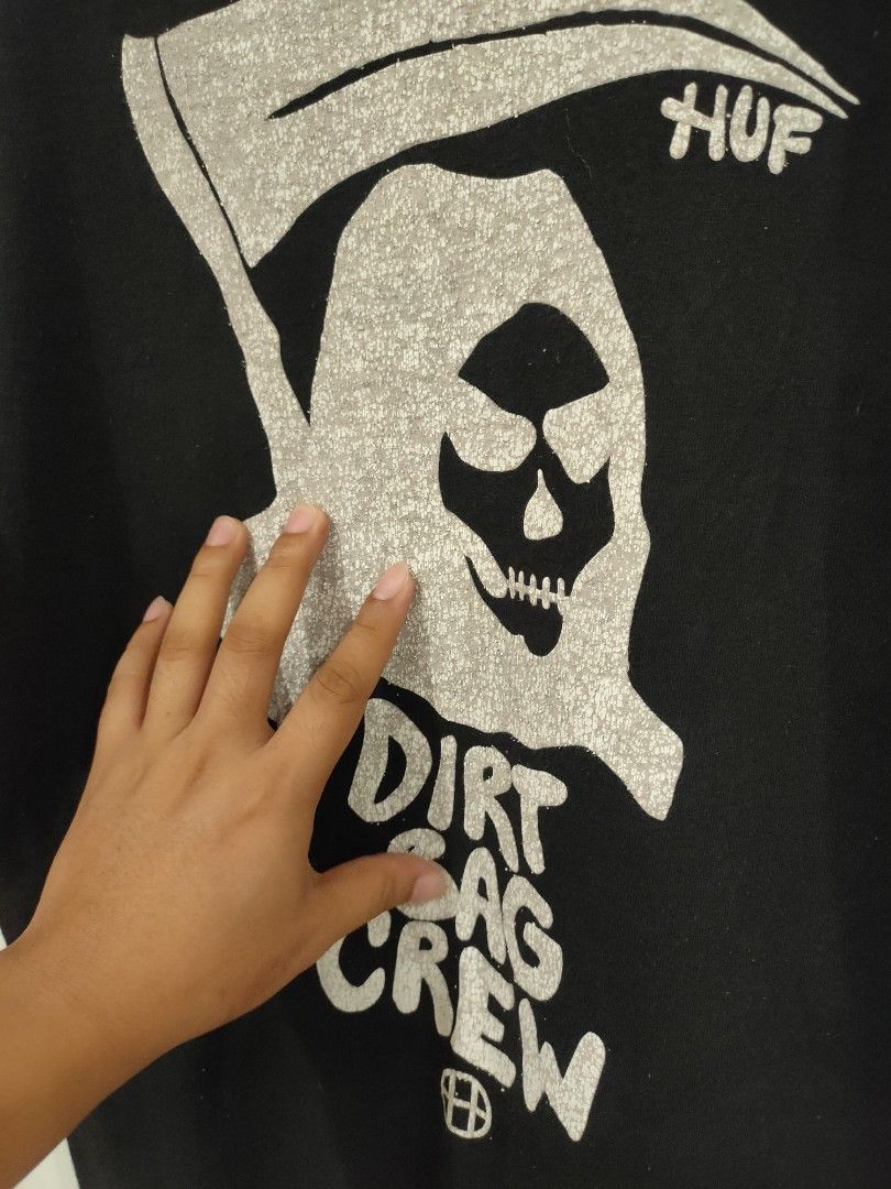 Huf dirtbag crew best sale t shirt
