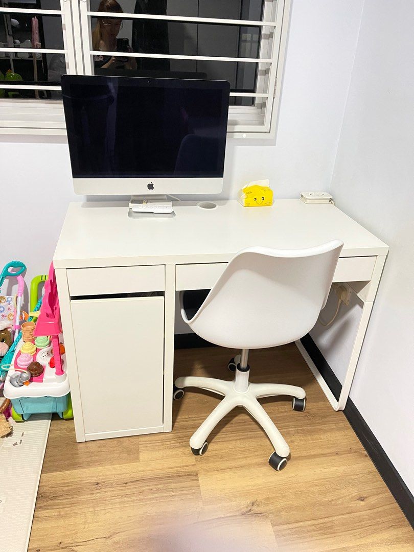 IKEA Study table and chair Furniture Home Living Furniture