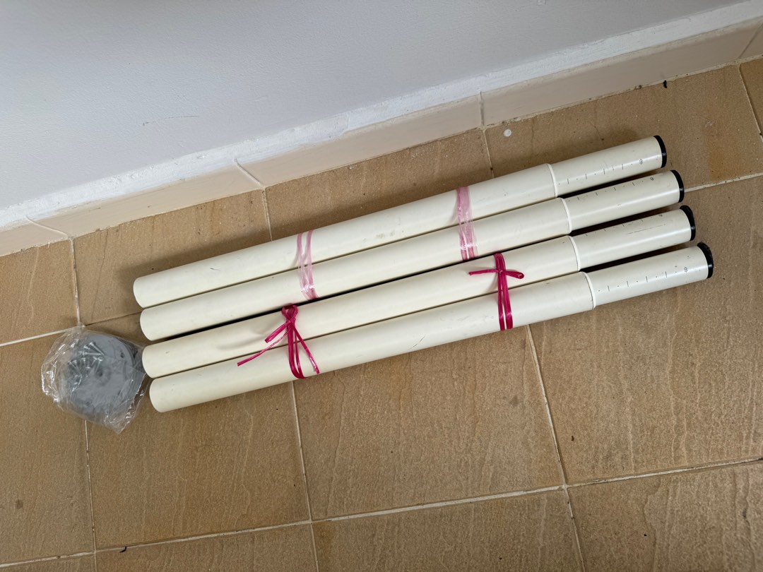 IKEA table legs with Adil plates (set of 4), Furniture & Home Living, Furniture, Tables & Sets