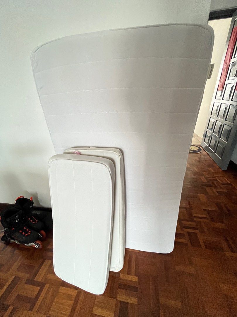 Ikea vyssa extendable hot sale mattress