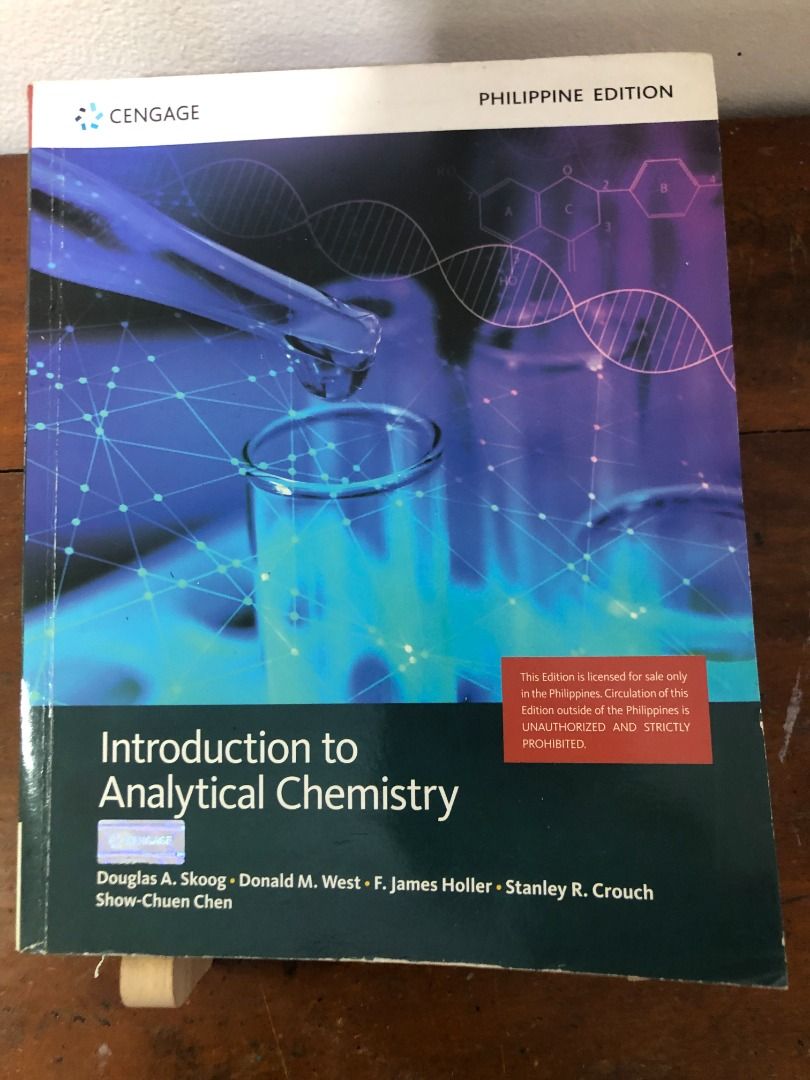 Introduction to Analytical Chemistry by Douglas A. Skoog, Hobbies ...