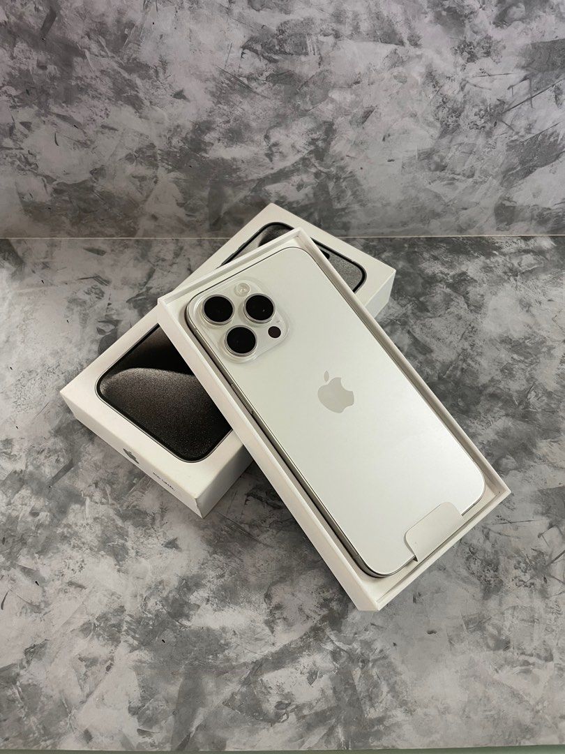 IPHONE 15PROMAX 256GB ホワイトチタニウム IPHONE 15PROMAX 256GB