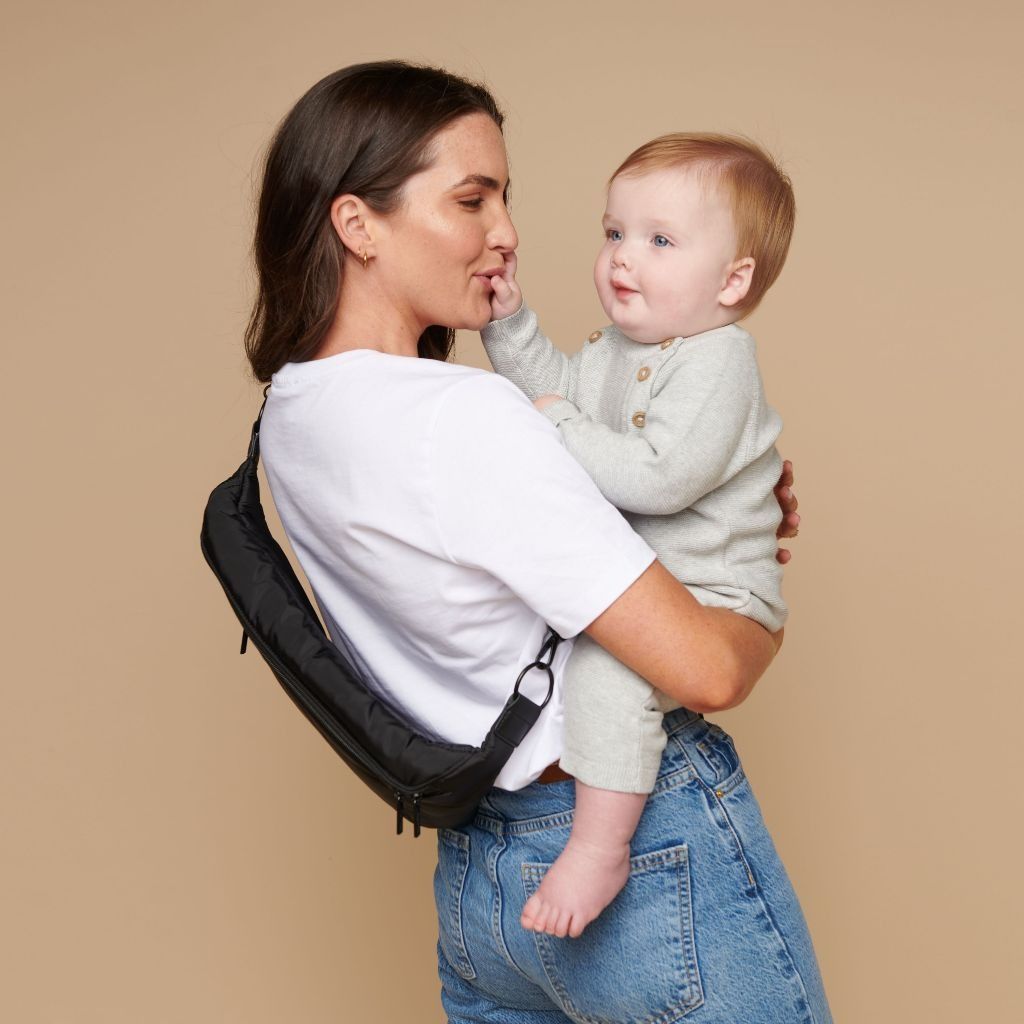 Itzy Ritzy Pack Fanny Pack Crossbody Diaper Bag Travel Errand