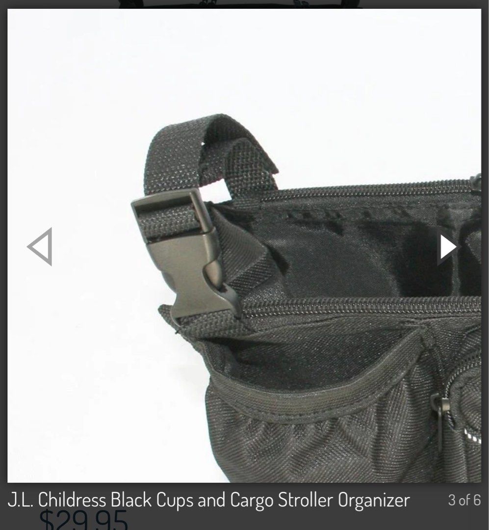 J. L. Childress Cups and Cargo Stroller Organizer Babies Kids